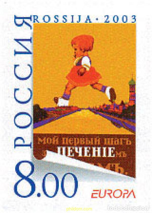 Sellos: 127748 MNH RUSIA 2003 EUROPA CEPT. ARTE DEL CARTEL