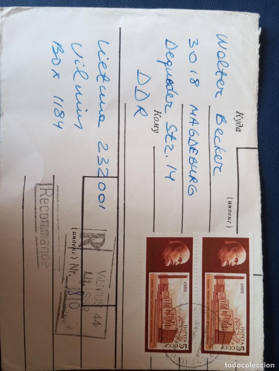 Sellos: RUSIA, 1979, CERTIFICADO DE VILNA, TODAV&Iacute;A RUSA A LA ALEMANIA ORIENTAL. MARCA DE CERTIFICADO Y SELLO