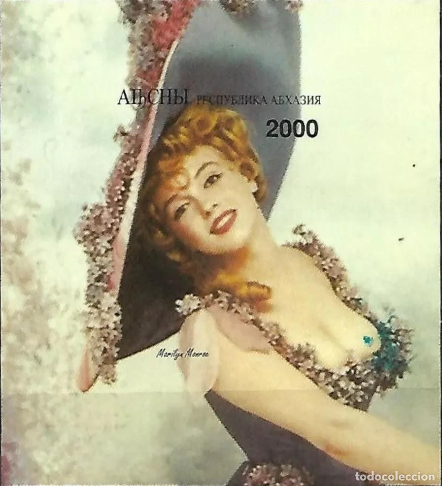 Sellos: ABKHAZIA 1997 SHEET MNH IMPERF MARILYN MONROE ACTRICES ACTRESSES CINE CINEMA