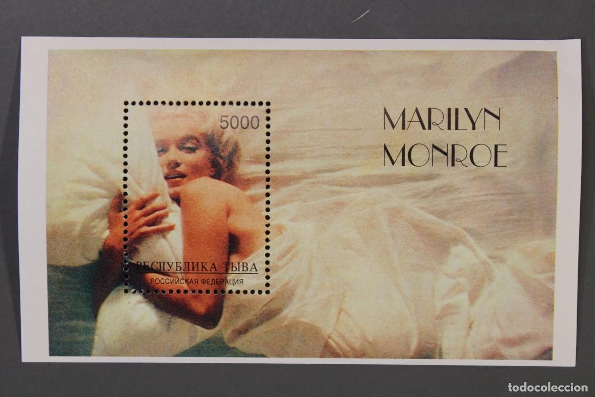 Sellos: TUVA TOUVA 1996 SHEET MNH MARILYN MONROE ACTRICES ACTRESSES CINE CINEMA