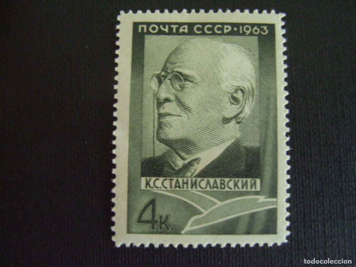 Sellos: RUSIA N&ordm; YVERT 2626*** A&Ntilde;O 1963. CENTENARIO NACIMIENTO DE K.S. STANISLAVSKY,DIRECTOR TEATRO ARTISTIC