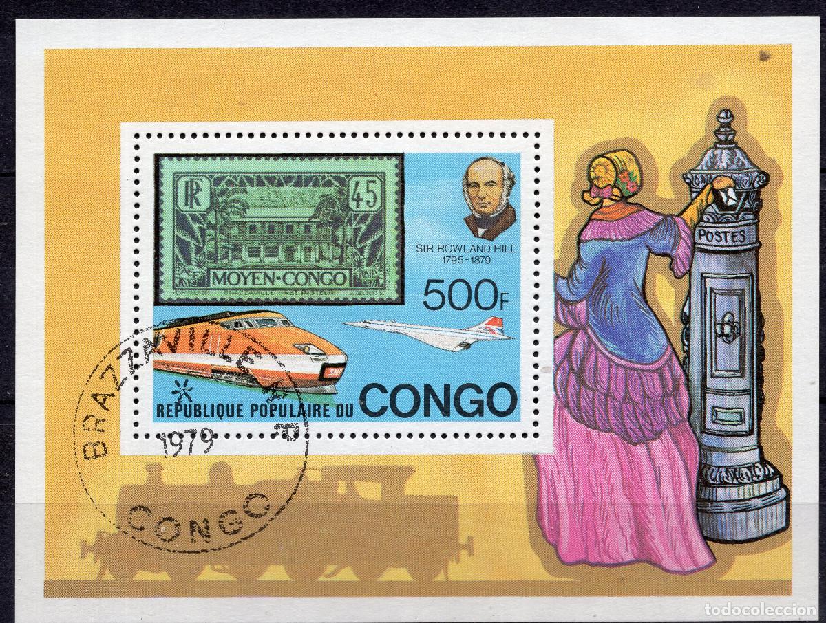Sellos: CONGO REPUBLICA 1979 STAMP MICHEL CG BL19