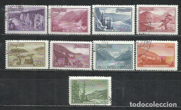 Sellos: 8518-SERIE COMPLETA RUSIA 1959 N&ordm; 2243/2251 UNION SOVIETICA.