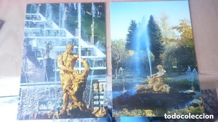 Sellos: PETERGOV - RUSIA - POSTALES TURISTICAS N2 -originales compradas en San Petersburgo 2001