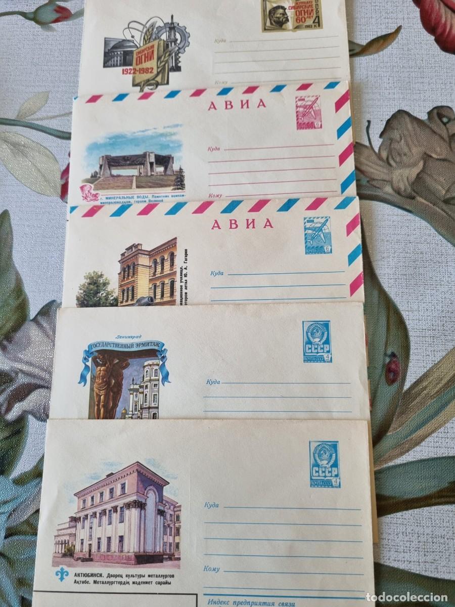 Sellos: Aerogramas de la antigua URSS - Foto 8