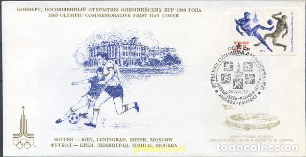 Sellos: 275475 MNH UNION SOVIETICA 1979 22 JUEGOS OLIMPICOS VERANO MOSCU 1980