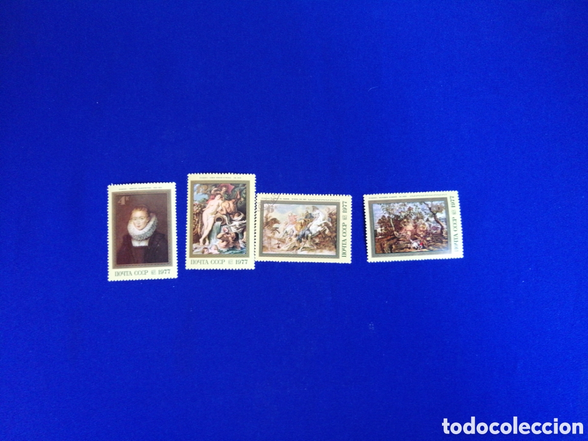 Sellos: PINTURA LOTE SELLOS RUSOS (MATESALLADOS)