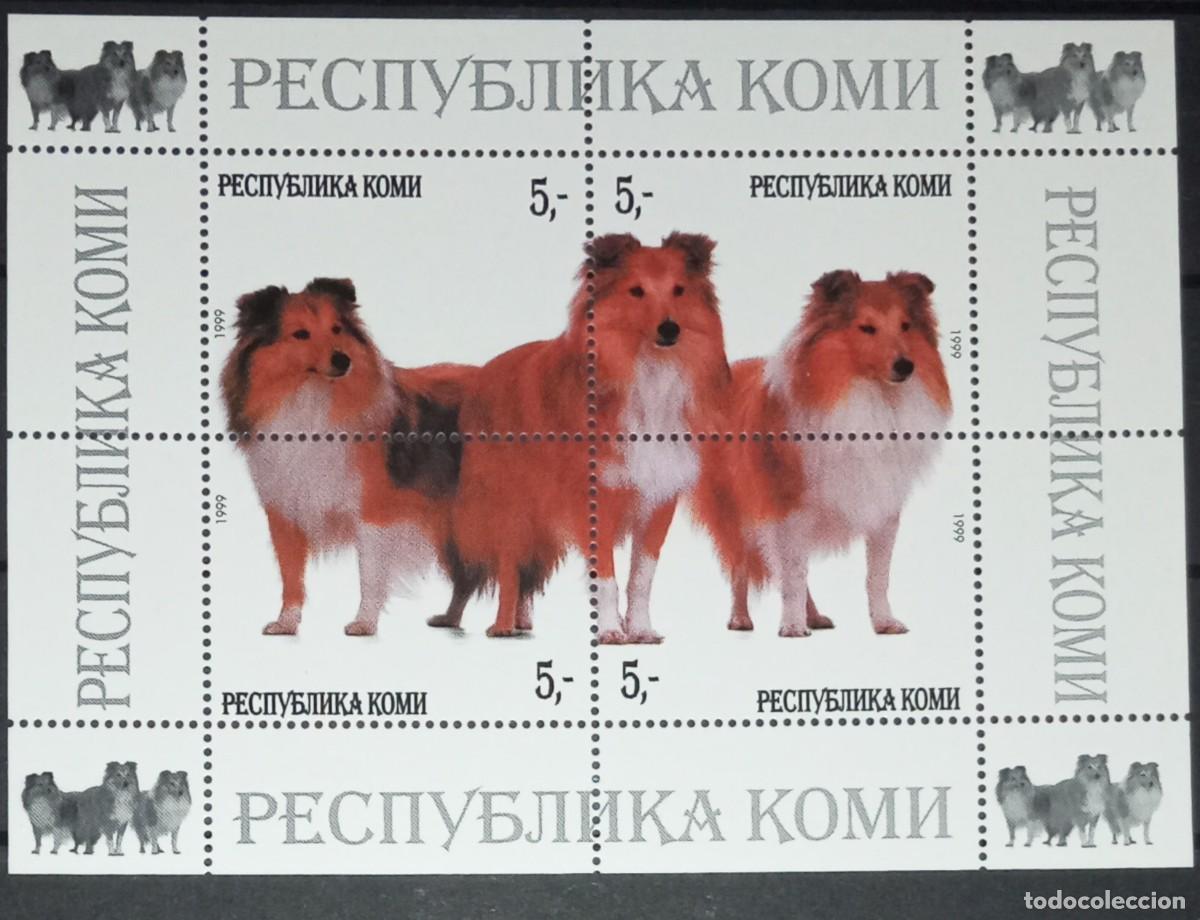 Selos: KOMI 1999 SHEET MNH DOGS CHIENS PERROS HUNDEN CANI CAES