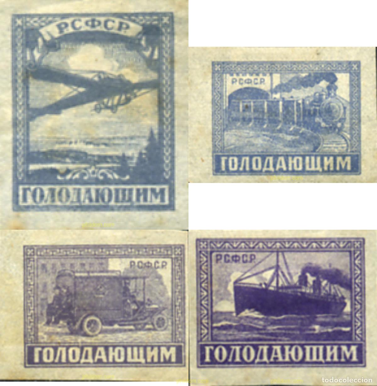 Francobolli: 355728 HINGED RUSIA 1922 A BENEFICIO DE LAS VICTIMAS DEL HAMBRE