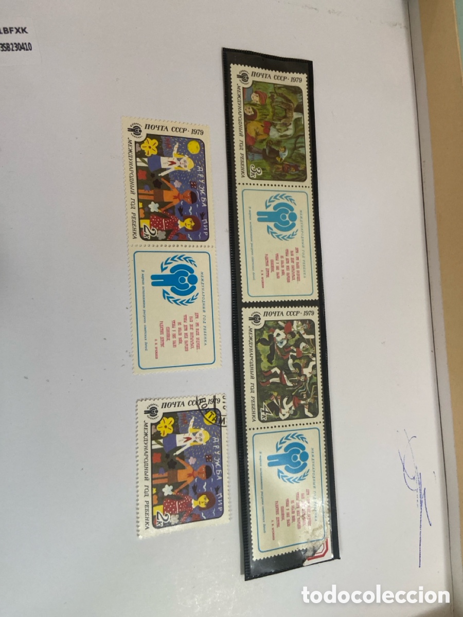 Sellos: Sellos postales de Rusia / Polonia