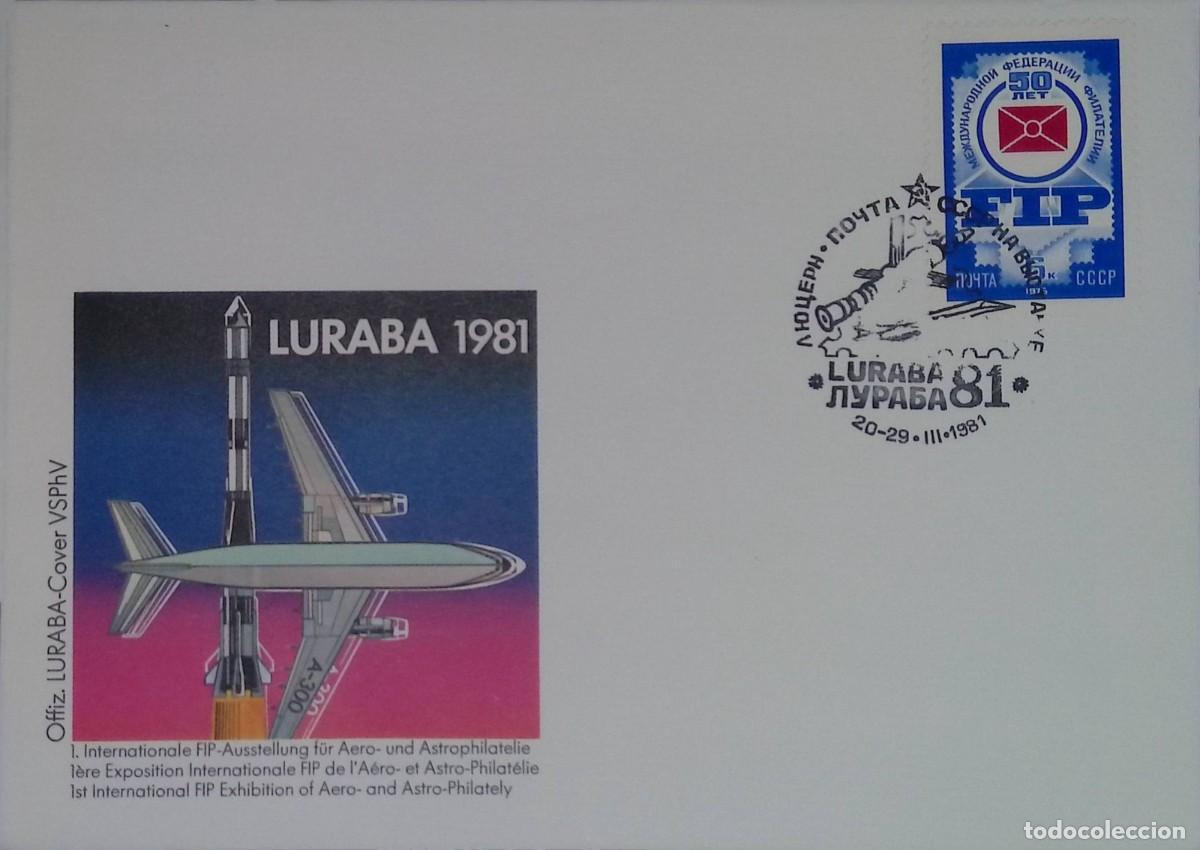 Sellos: O) 1981 RUSSIA, INTERNATIONAL FEDERATION OF PHILATELY., LURABA, INTERNATIONALE FIP