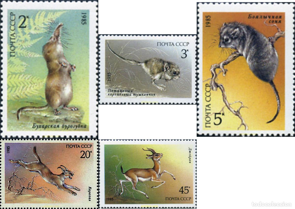 Sellos: 74992 MNH UNION SOVIETICA 1985 PROTECCION DE LA NATURALEZA