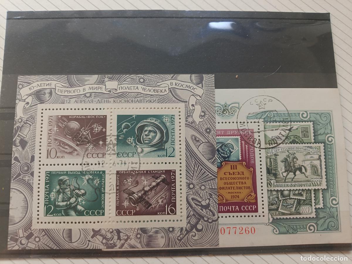 Sellos: URSS 2 hojitas Rusia