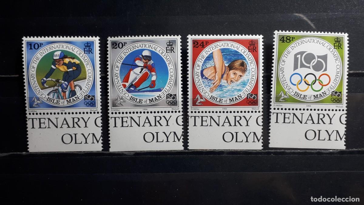 Stamps: ISLA DE MAN. A&Ntilde;O 1994. **. YVERT 645/9. FALTA 648