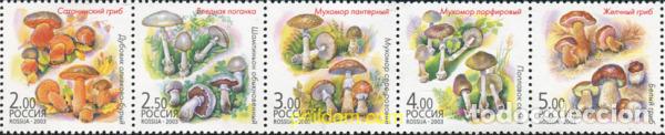 Sellos: 358214 MNH RUSIA 2003 SETAS