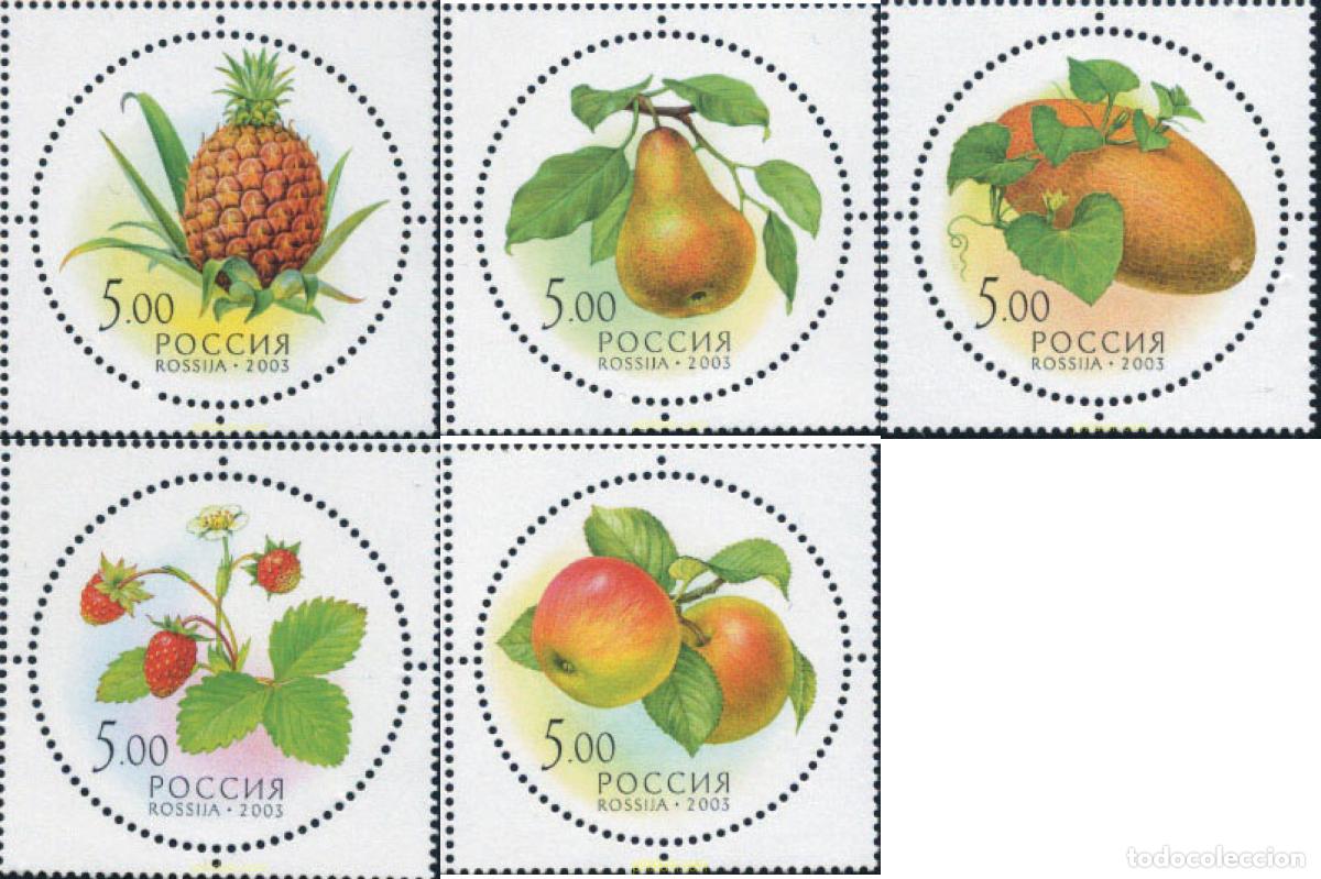 Sellos: 135092 MNH RUSIA 2003 FRUTA