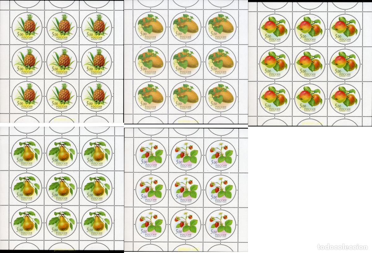 Sellos: 137050 MNH RUSIA 2003 FRUTA