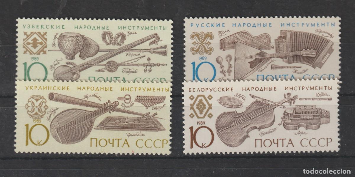 Sellos: Russia URSS 1989 - Yvert 5669/5672 mnh**