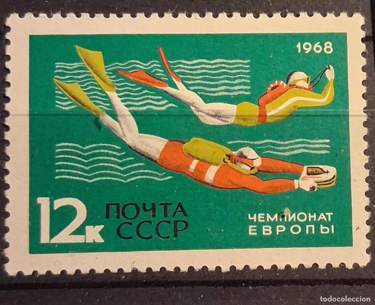 Sellos: U.R.S.S. 1968, CAT.YT.3385.
