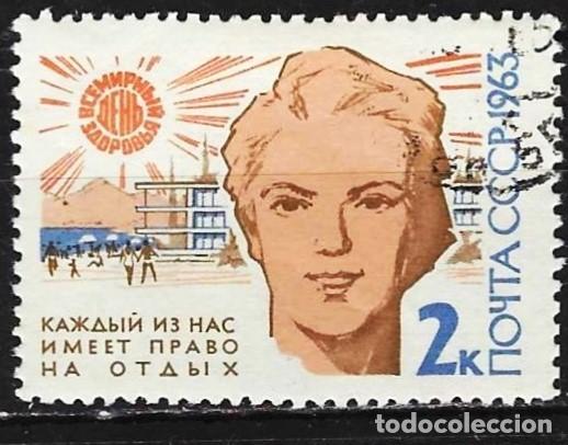 Sellos: Rusia ( URSS ) 1963 - Mi 2744 - YT 2653 - El d&iacute;a de la salud