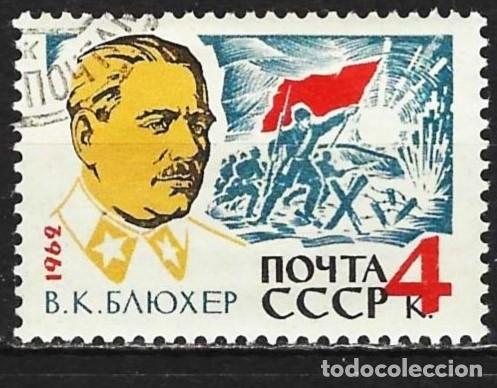 Sellos: Rusia ( URSS ) 1962 - Mi 2682 - YT 2604 - Mariscal V.K. Blyukher