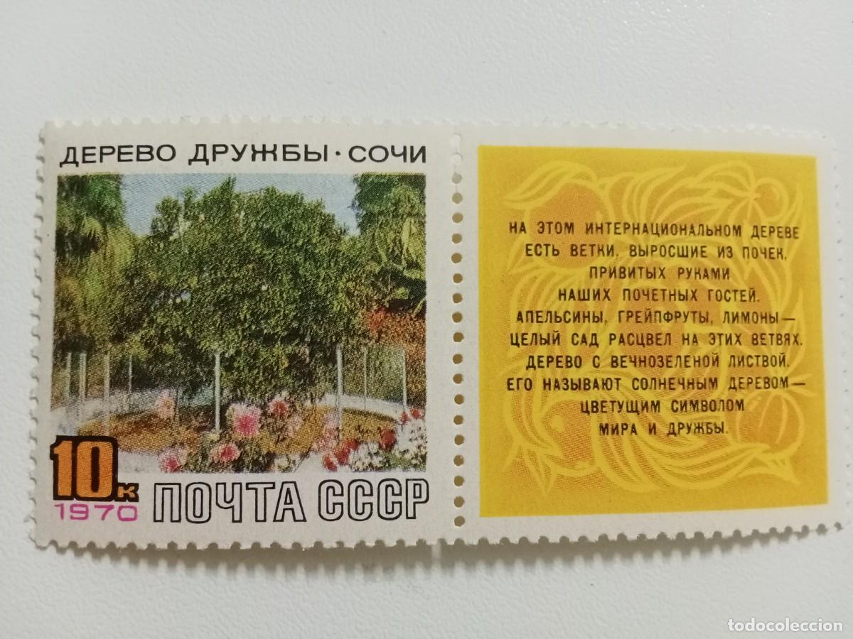 Sellos: SELLOS RUSIA A&Ntilde;O 1970, MICHEL 3742**MNH SERIE COMPLETA. ARBOL DE LA AMISTAD.