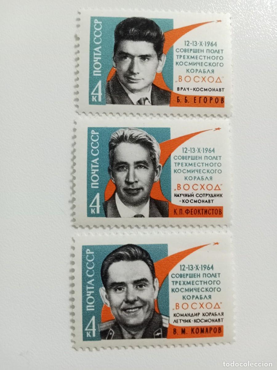 Sellos: SELLOS RUSIA, A&Ntilde;O 1964, MICHEL 2965/69**MNH, 5 VALORES SERIE COMPLETA. ASTRONAUTAS..