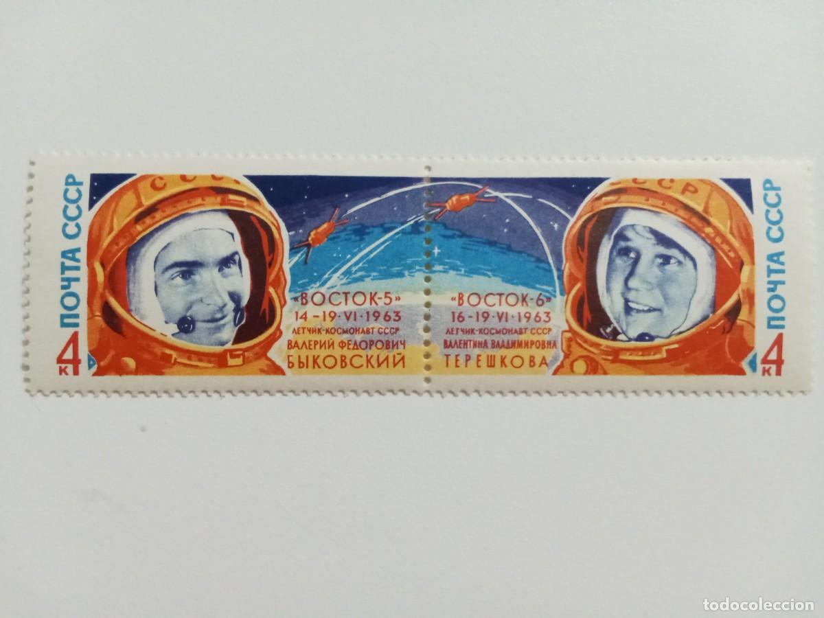Sellos: SELLOS RUSIA, A&Ntilde;O 1963, YVERT 2691/92**MNH, SERIE COMPLETA. VUELSO DEL VOSTOK V.