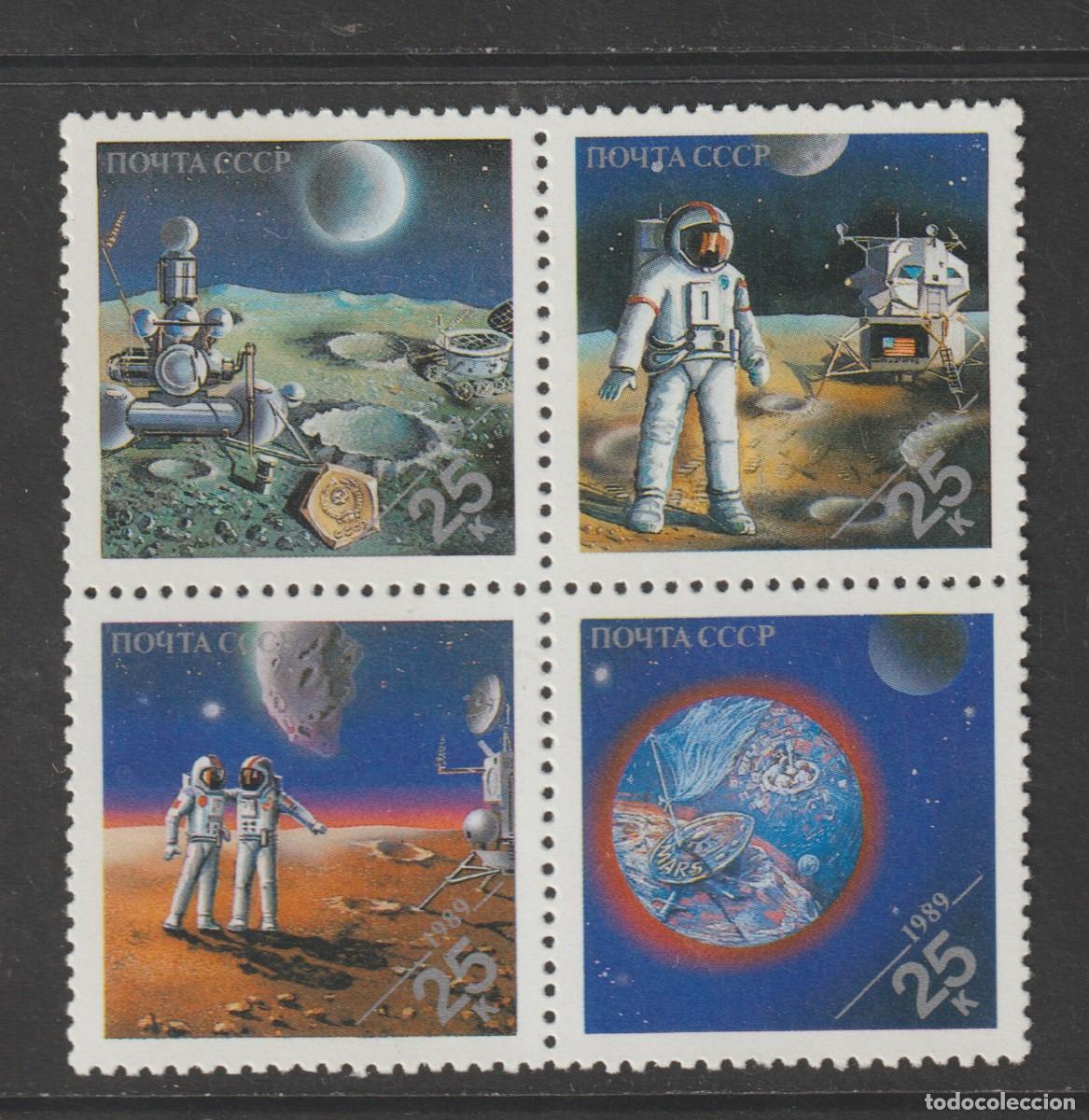 Sellos: Russia U.R.S.S. 1989 - Yvert 5695/5698 mnh**