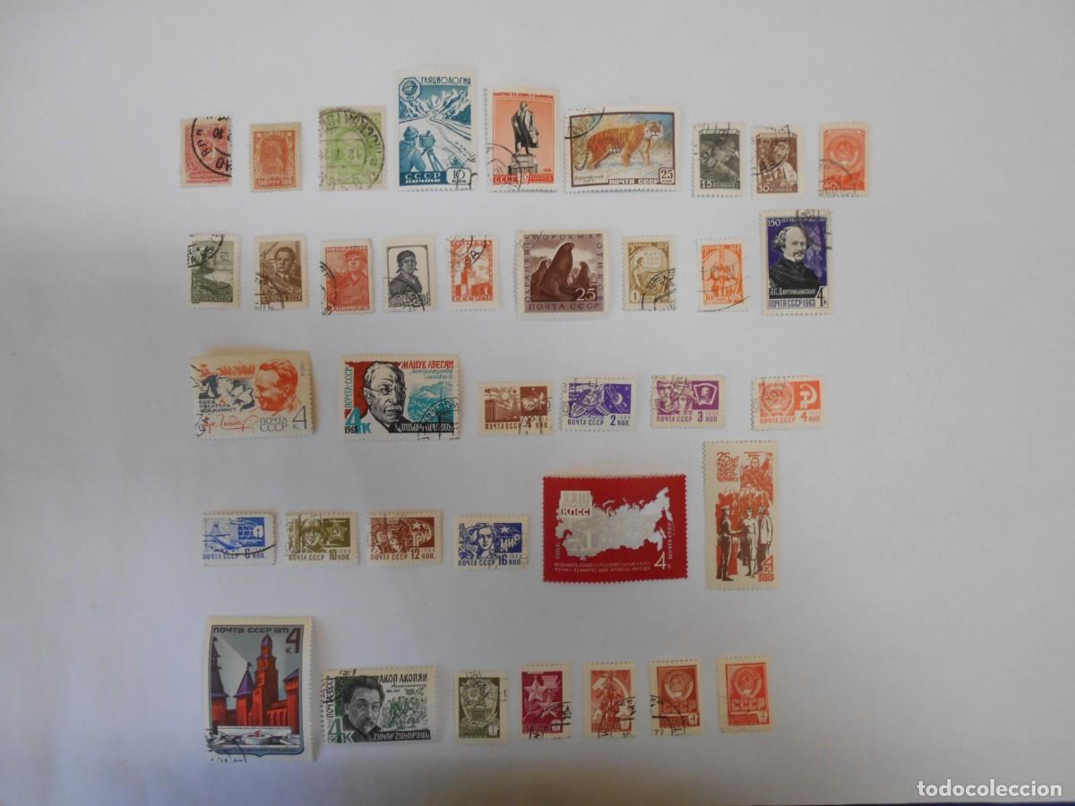 Sellos: RUSIA-CCCP, 90 SELLOS DIFERENTES