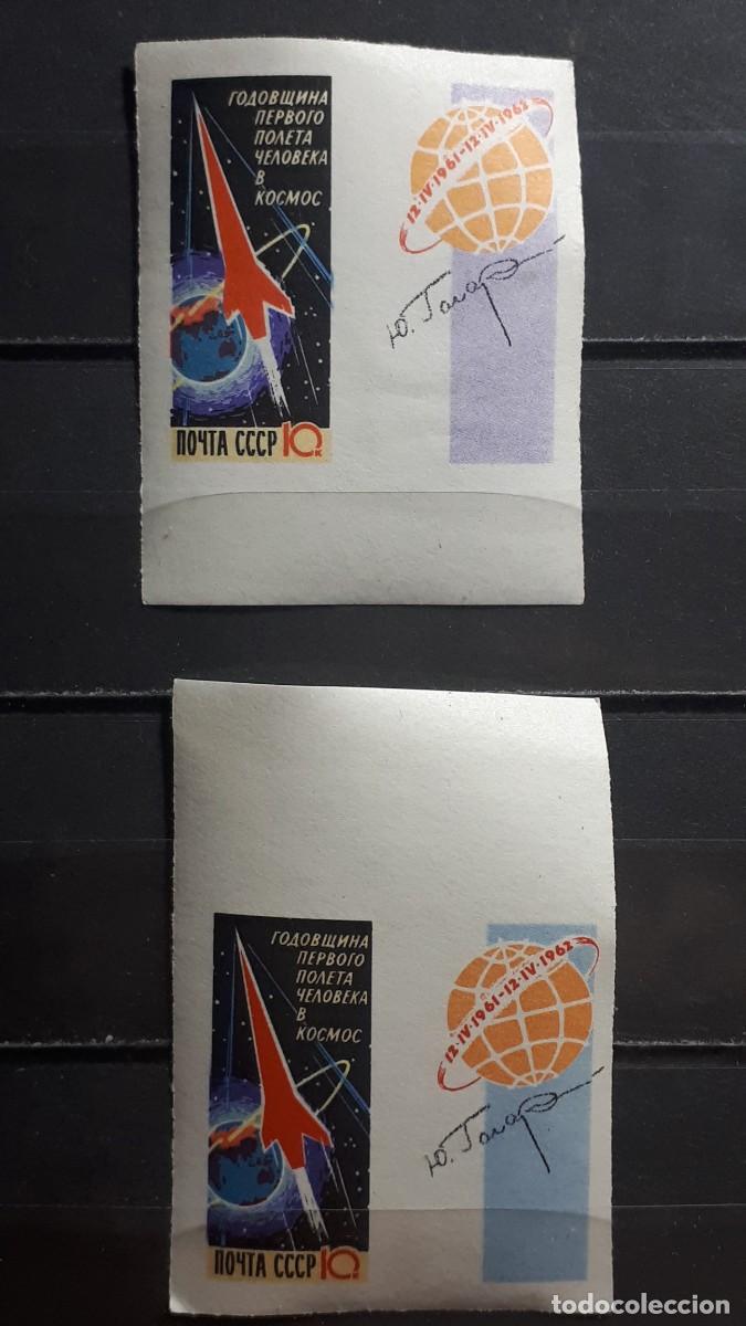 Sellos: RUSIA. A&Ntilde;O 1962. **. YVERT 2506/7 S.D.