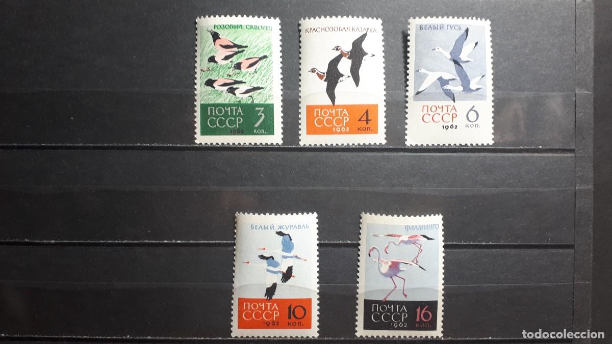 Sellos: RUSIA. A&Ntilde;O 1962. **. YVERT 2609/13