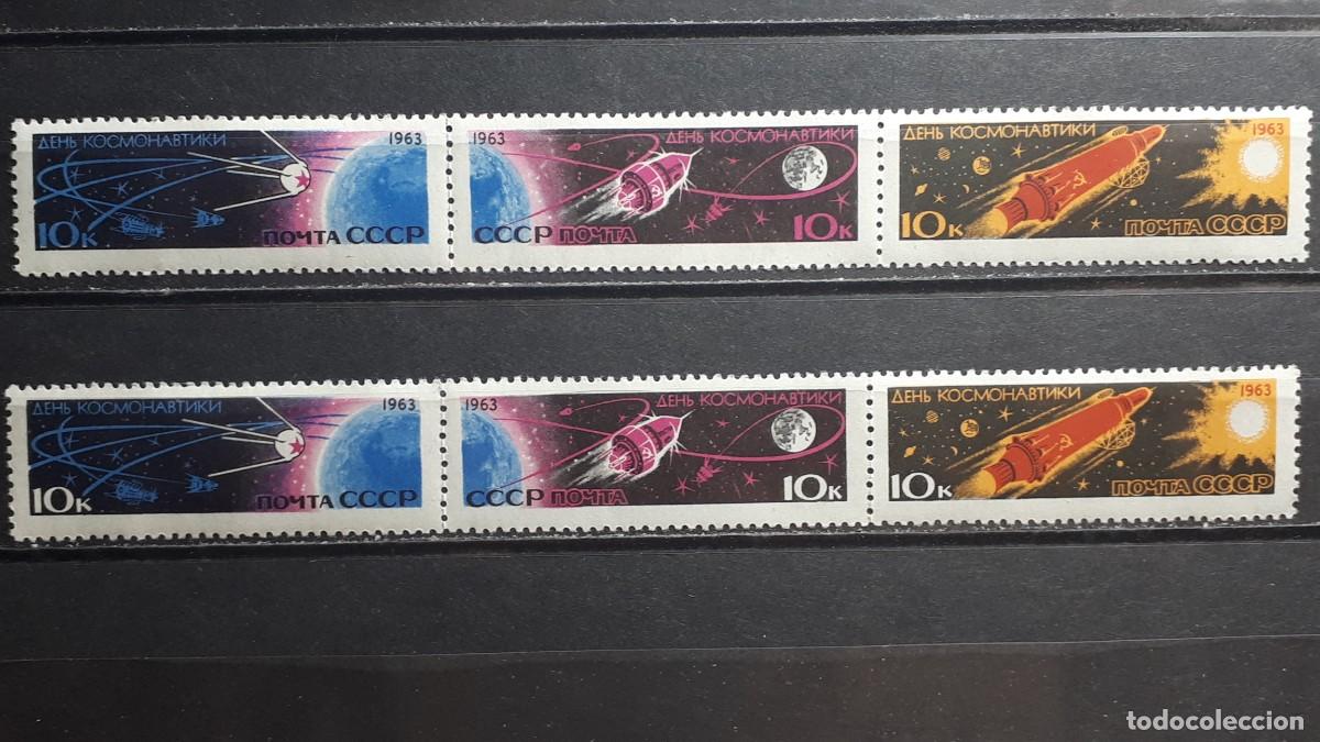 Sellos: RUSIA. A&Ntilde;O 1963. **. YVERT 2656/61
