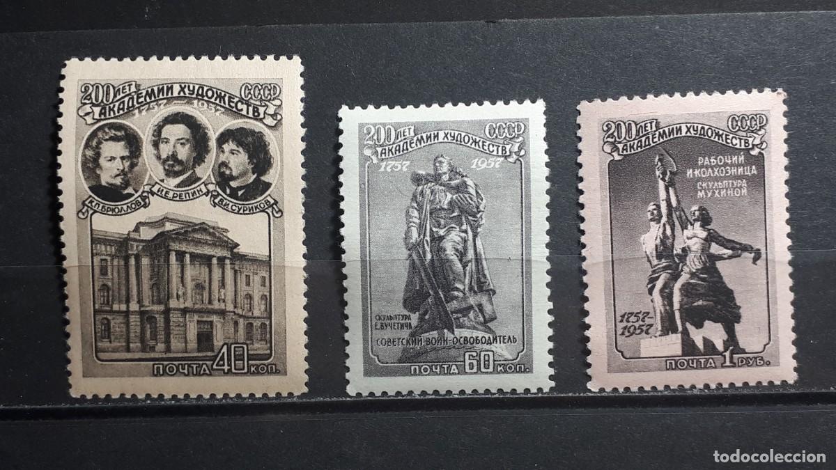 Sellos: RUSIA. A&Ntilde;O 1957. **. YVERT 2000/2