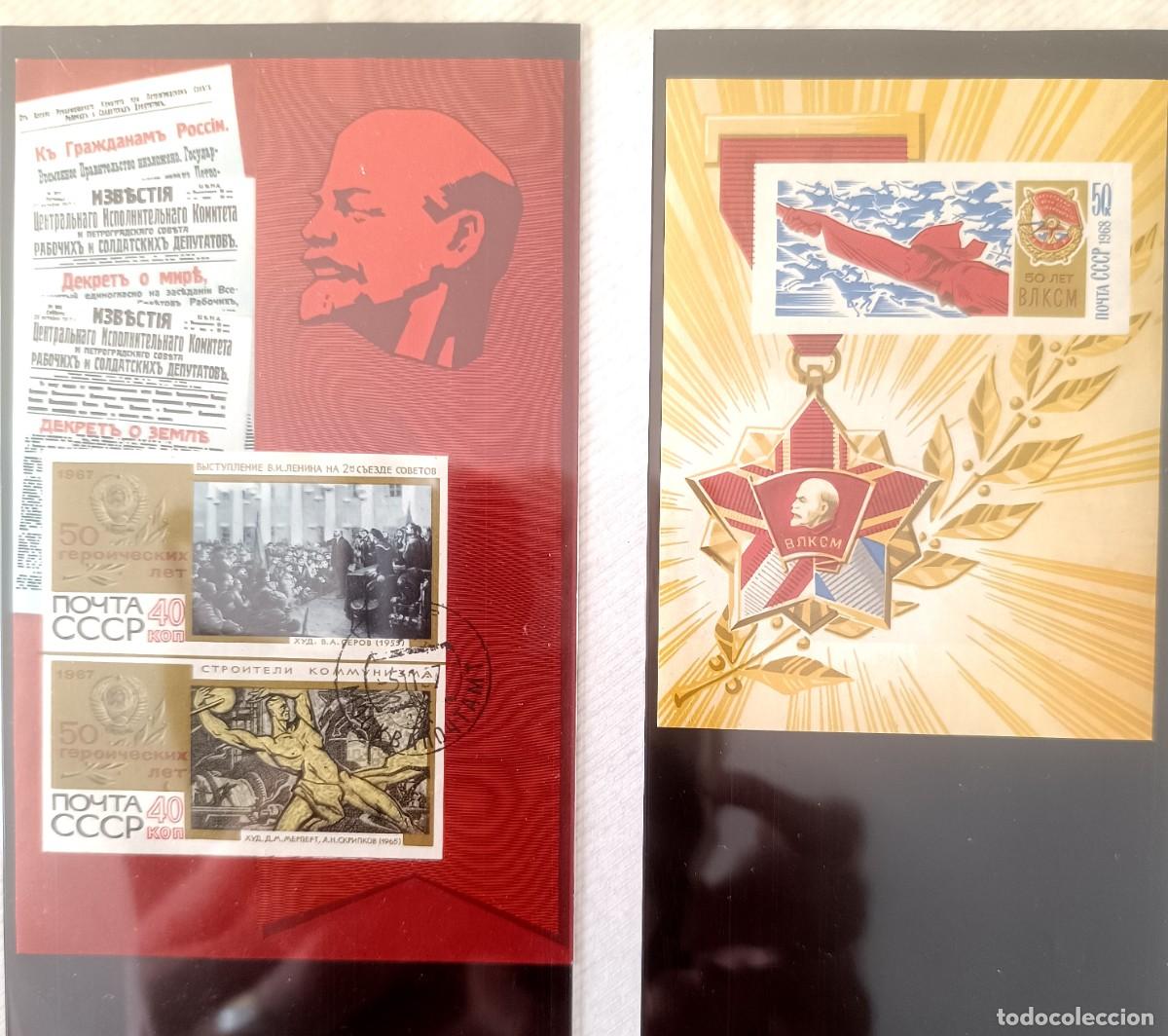 Sellos: Colecci&oacute;n 190 sellos URSS. (Deportes, carrera espacial, aviones, Lenin)... USSR stamps