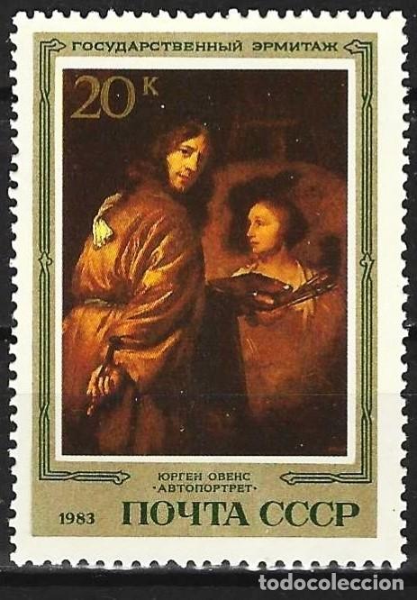 Sellos: Rusia (URSS) 1983 - Mi 5331 - YT 5052 - Cuadro de Jurgens Ovens - MNH**
