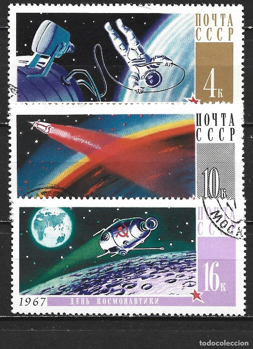 Sellos: RUSIA YVERT NUM. 3212/3214 SERIE COMPLETA USADA