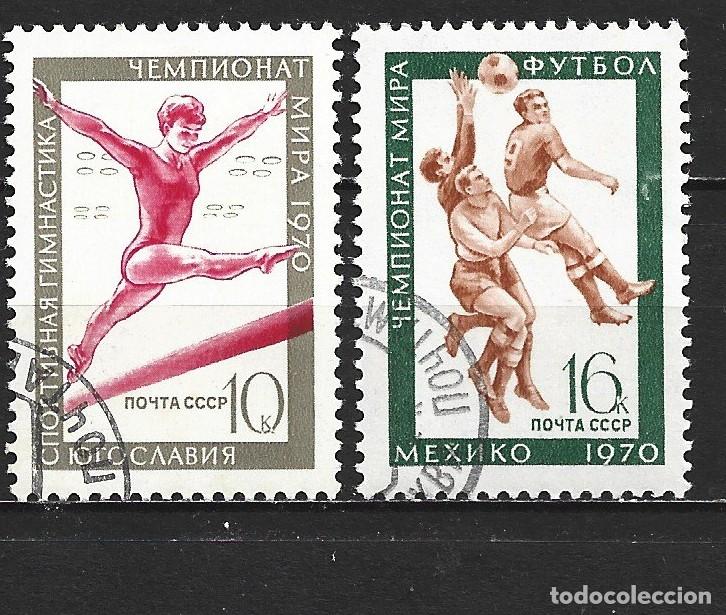 Sellos: RUSIA YVERT NUM. 3629/3630 SERIE COMPLETA USADA