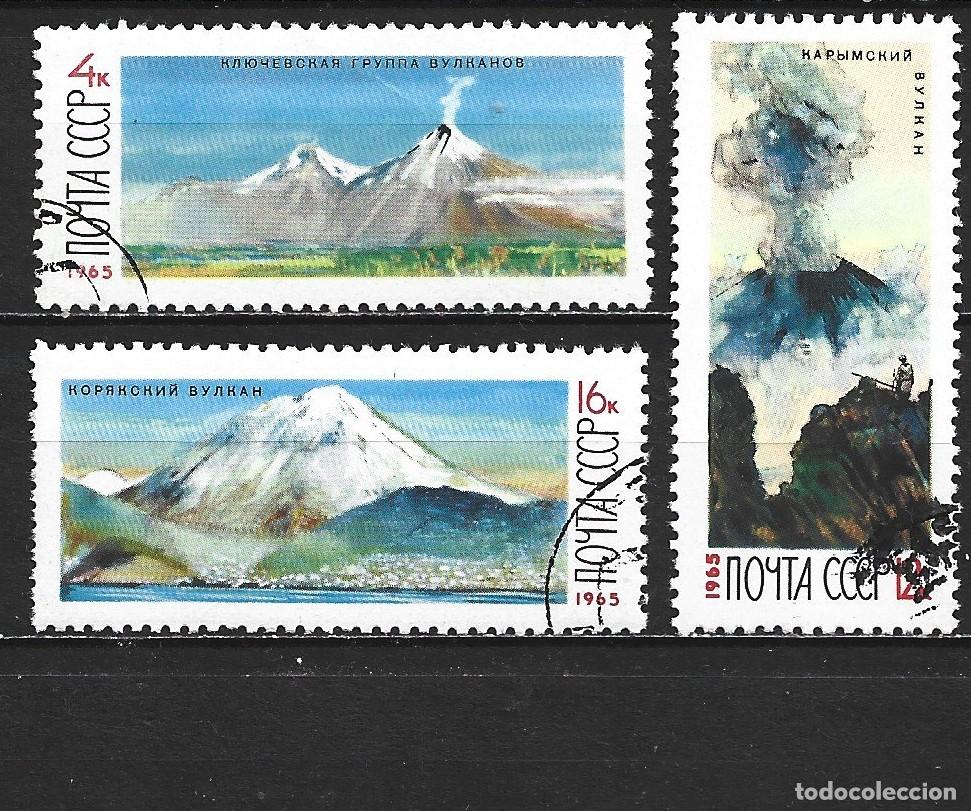 Sellos: RUSIA YVERT NUM. 3033/3035 SERIE COMPLETA USADA
