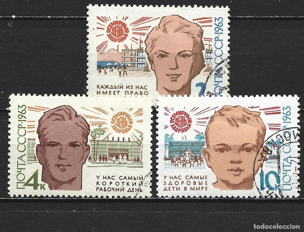 Sellos: RUSIA YVERT NUM. 2653/2655 SERIE COMPLETA USADA