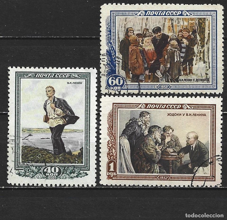 Sellos: RUSIA YVERT NUM. 1599/1601 SERIE COMPLETA USADA