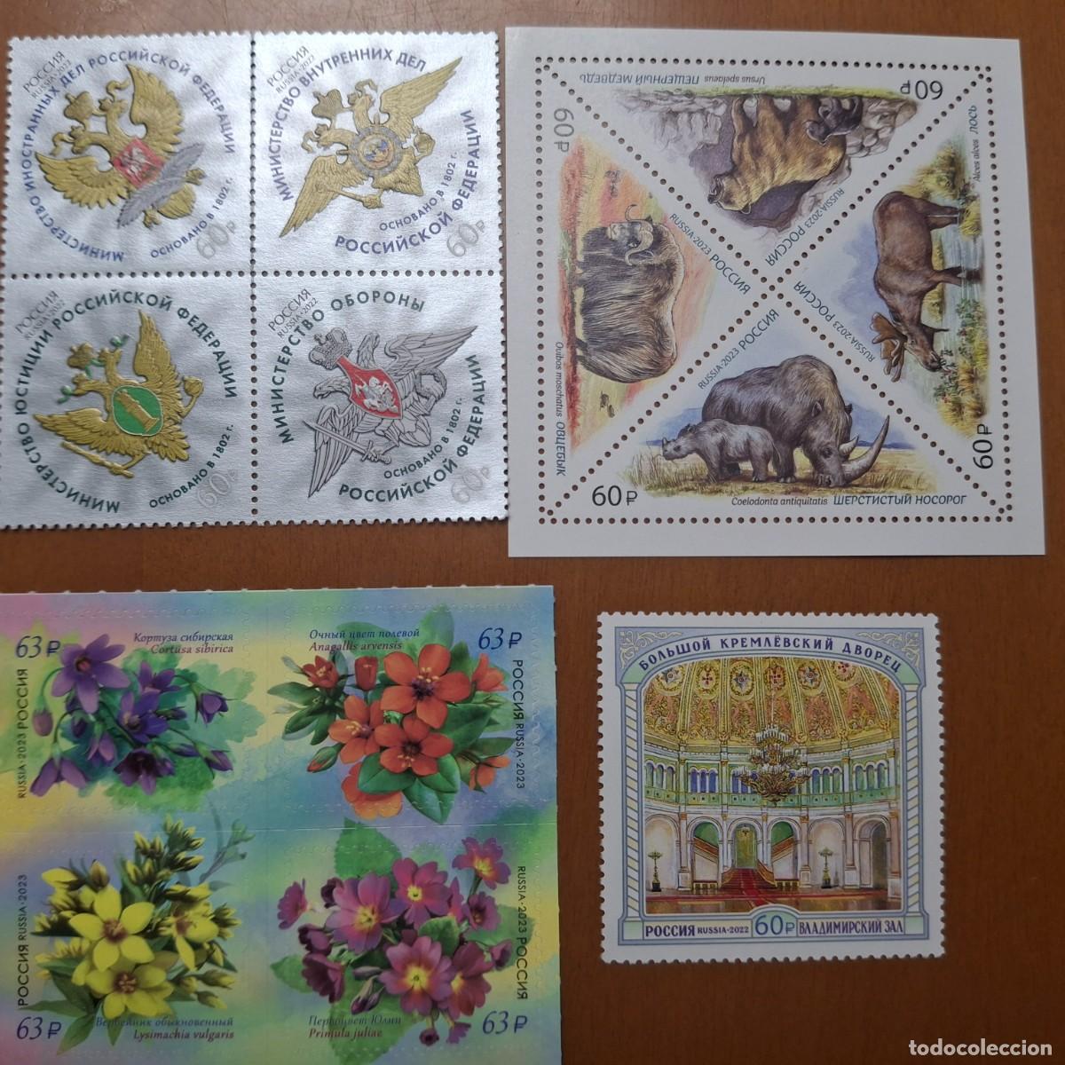 Stamps: HB902 HOJITAS BLOQUE de RUSIA en NUEVO ideal para tematicas (leer descripcion)