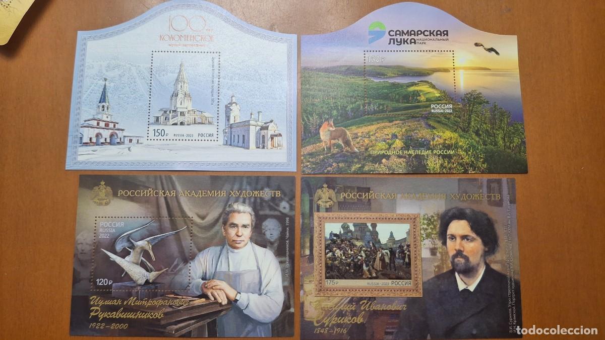 Stamps: HB905 HOJITAS BLOQUE de RUSIA en NUEVO ideal para tematicas (leer descripcion)