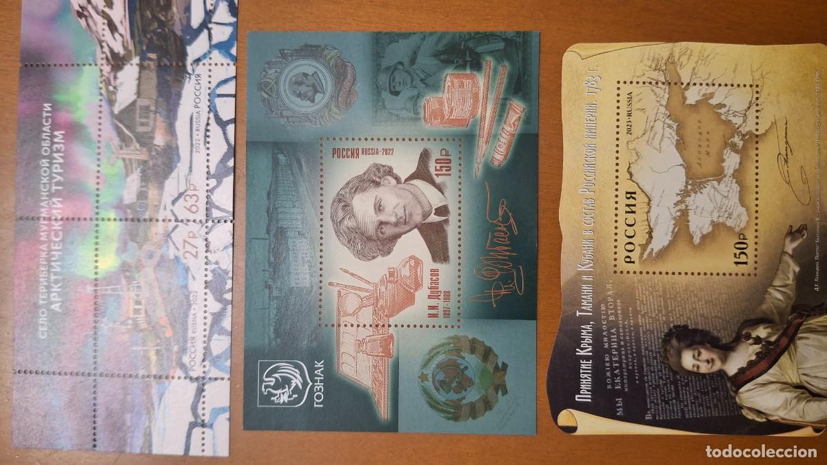 Stamps: HB906 HOJITAS BLOQUE de RUSIA en NUEVO ideal para tematicas (leer descripcion)