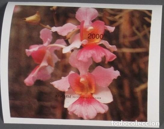 Sellos: ABKHAZIA 1996 SHEET MNH IMPERF ORCHIDS ORCHIDEES ORQUIDEAS ORCHIDEEN ORCHIDEE FLORES FLOWERS BLUMEN