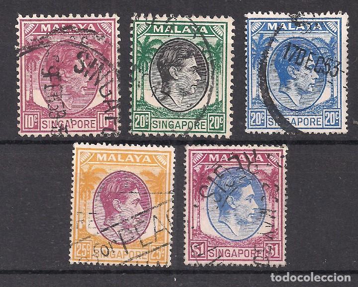 Sellos: SINGAPUR 1948-1952 - USADO - Foto 1