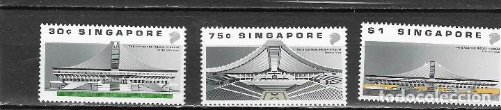 Sellos: SINGAPUR N&ordm; 566 AL 568 (**) - Foto 1