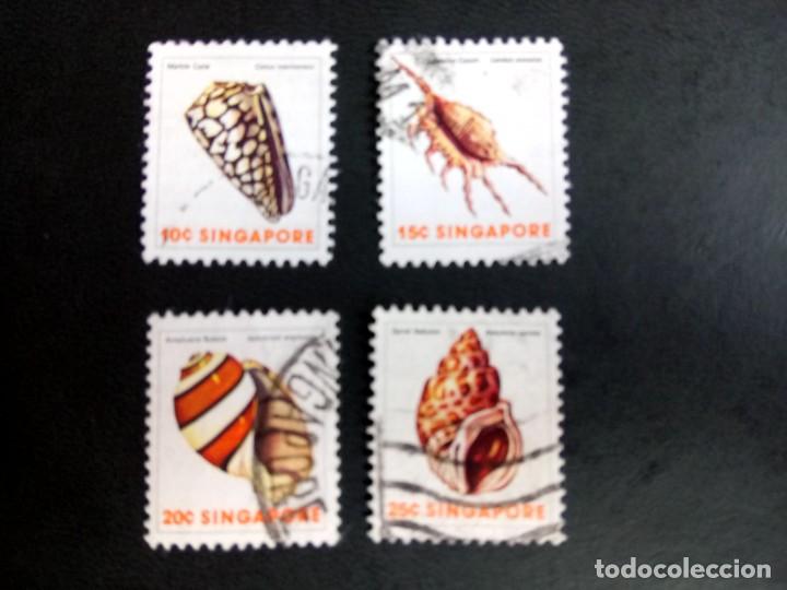 Sellos: SINGAPUR, FAUNA, MOLUSCOS - Foto 1