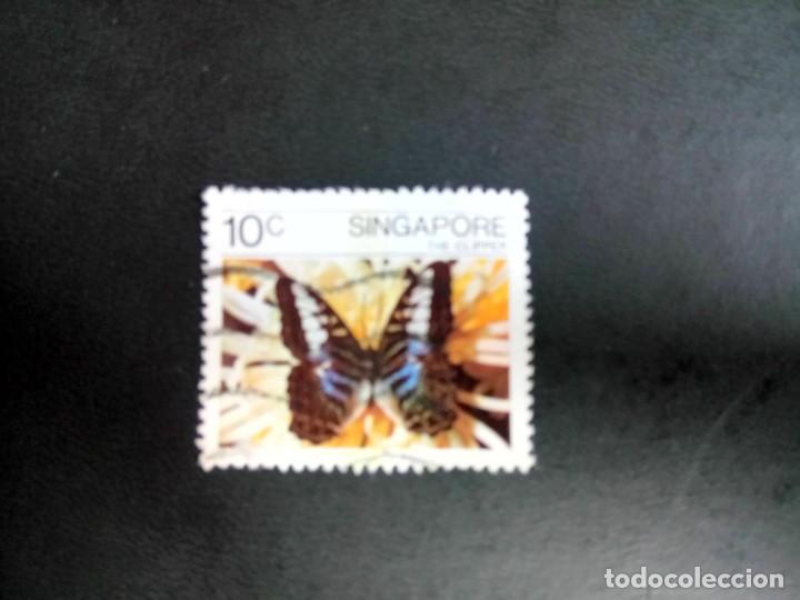 Sellos: SINGAPUR, FAUNA, MARIPOSA - Foto 1