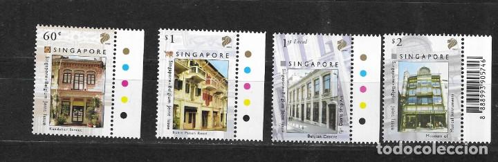 Sellos: SINGAPUR N&ordm; 1354 AL 1357 (**) - Foto 1